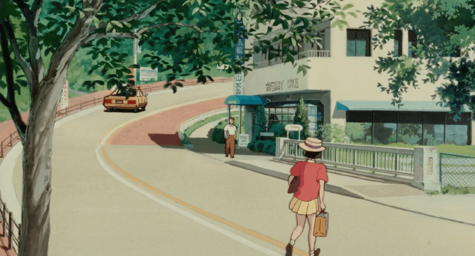 Image of a scene from the film of a street